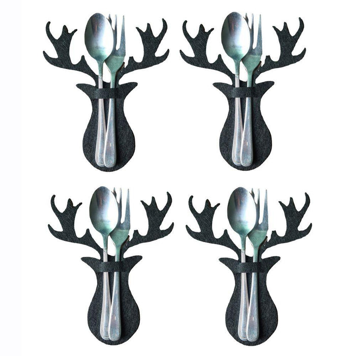 4PCS 44 Styles Christmas Knife and Fork Holder