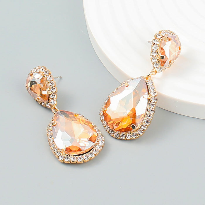 New Fashion Multi-layer Drop Shaped Female Earrings Accessories