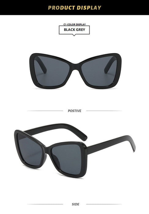 Cat's Eye Sunglasses contrast color trend Sunglasses