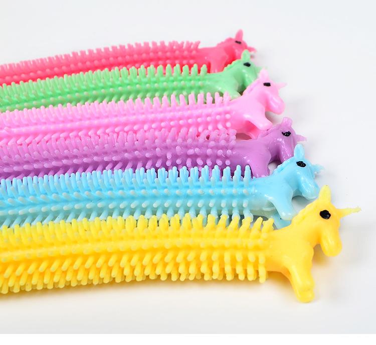 Unicorn Worm Noodles Stretch Stress Resistant Children's Toy