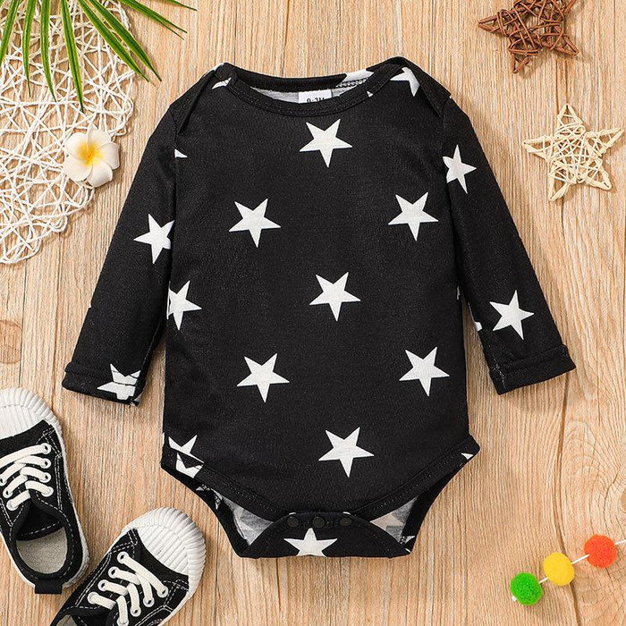 Casual Newborn Baby Boys' Letter Romper