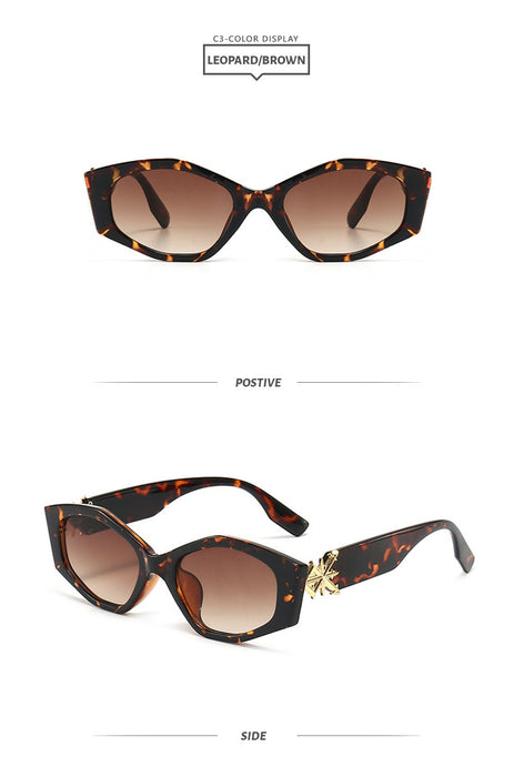 Sunglasses personality cat's Eye Sunglasses female