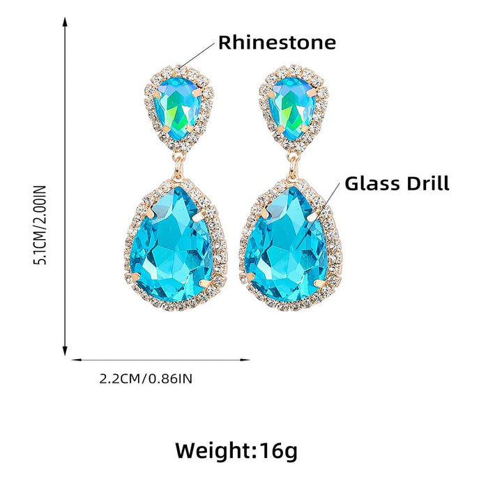 New Fashion Multi-layer Drop Shaped Female Earrings Accessories