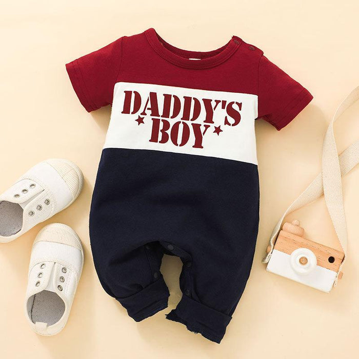 Summer Daddy's Boy Baby Romper