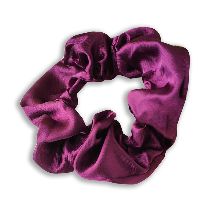 Multicolour Satin Cloth Loop Hair Tie Large Intestine Hair Loop