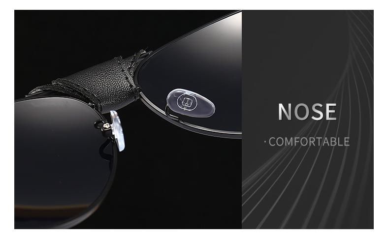 Retro men's and women's Metal Sunglasses