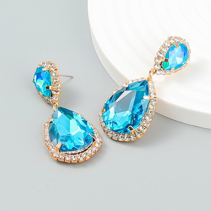 New Fashion Multi-layer Drop Shaped Female Earrings Accessories