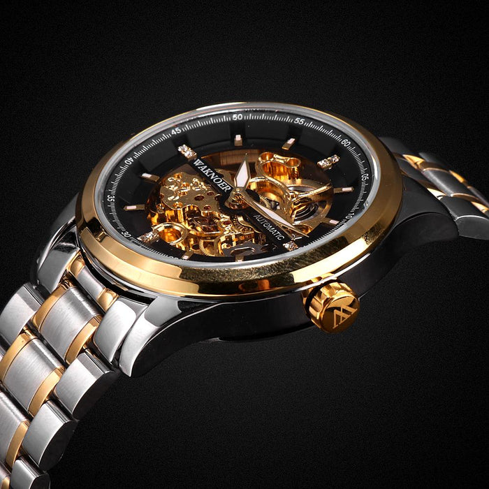 Automatic Mechanical Watches Business Men's Luxury Wristwatch Metal