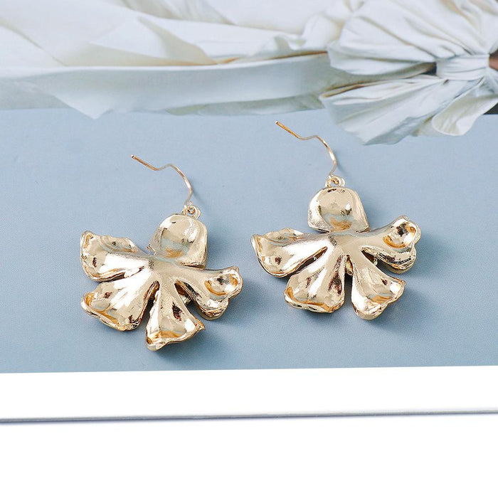 New Style Temperament Fashion Sweet Flower Earrings Earrings