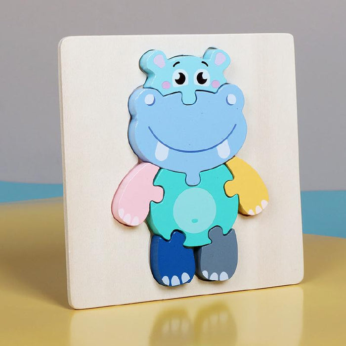 Children's Wooden Jigsaw Puzzle Early Education Educational Toy