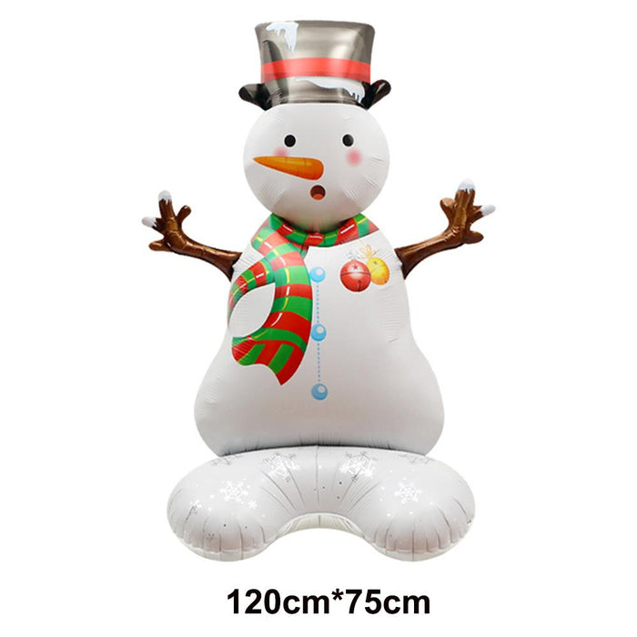 Christmas Foil Santa Claus Snowman Elk Balloons