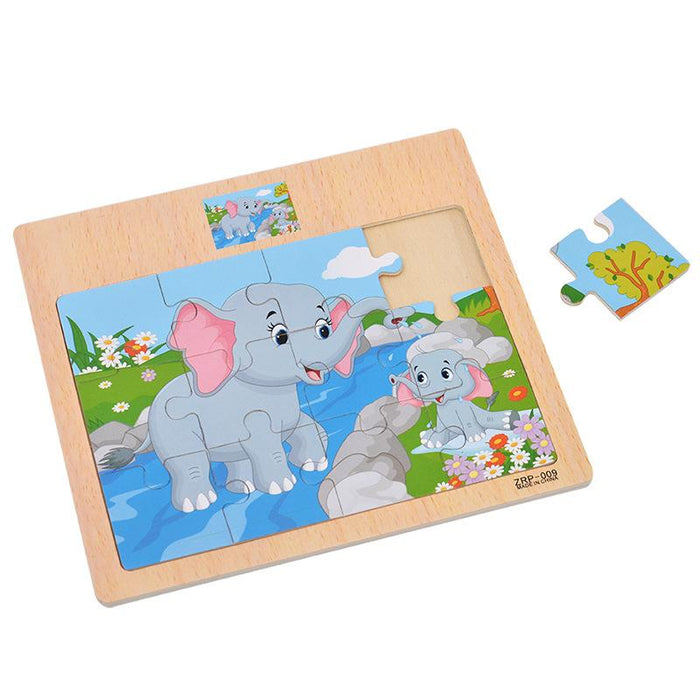 Children's Wooden Jigsaw Puzzle Puzzle Toy