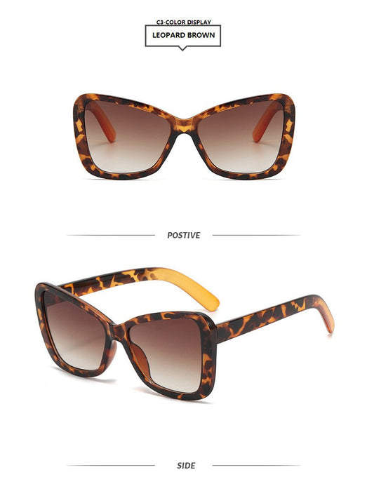 Cat's Eye Sunglasses contrast colour trend Sunglasses