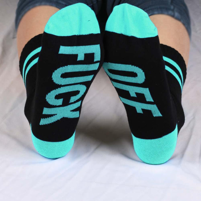 Mid tube socks men and women sole alphabet socks