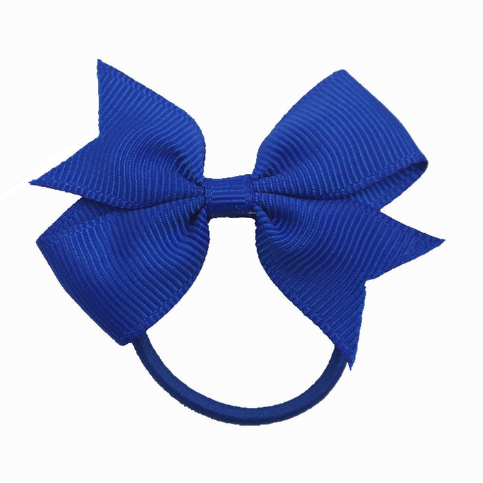 2PCS Children's jewelry bow elastic band