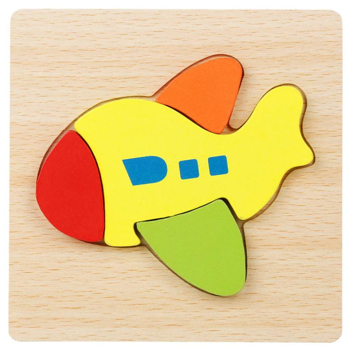 Wooden 3D Puzzle Children's Educational Toy