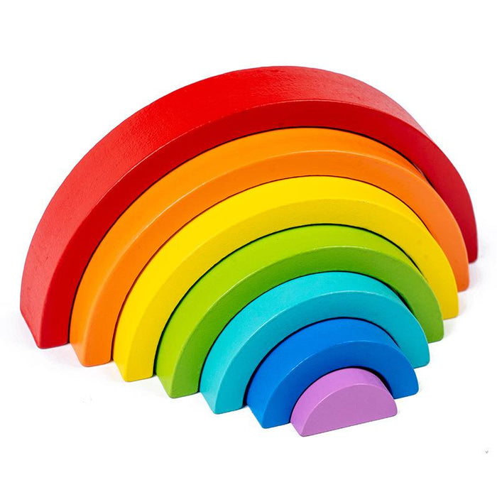 Children's Rainbow Building Block Educational Toy