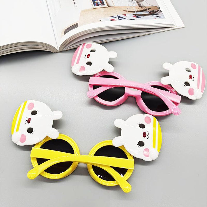 Cartoon Rabbit Silicone Children's Polarized Sunglasses