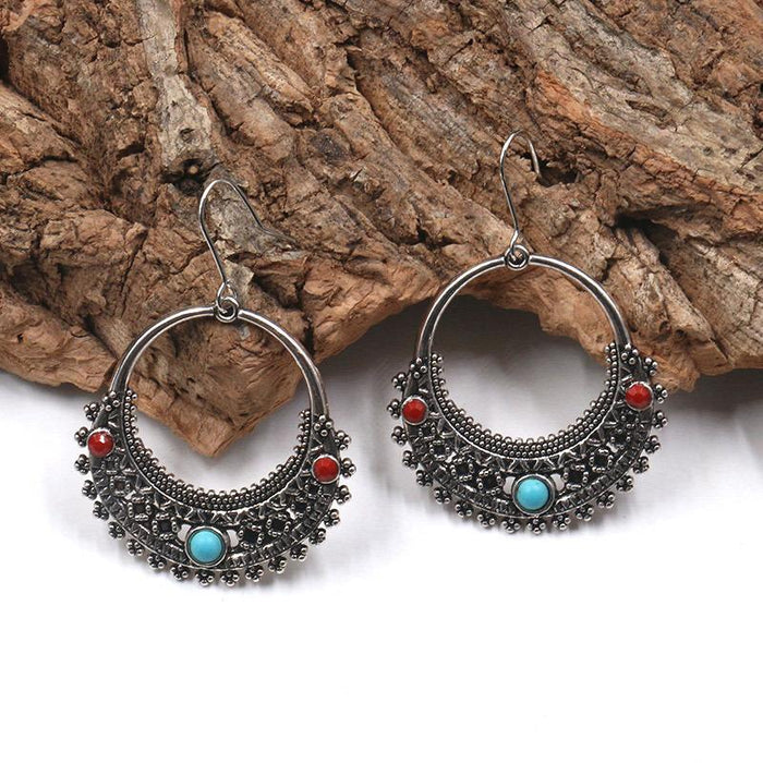 New Fashion Geometric Earrings Bohemian Vintage Earrings