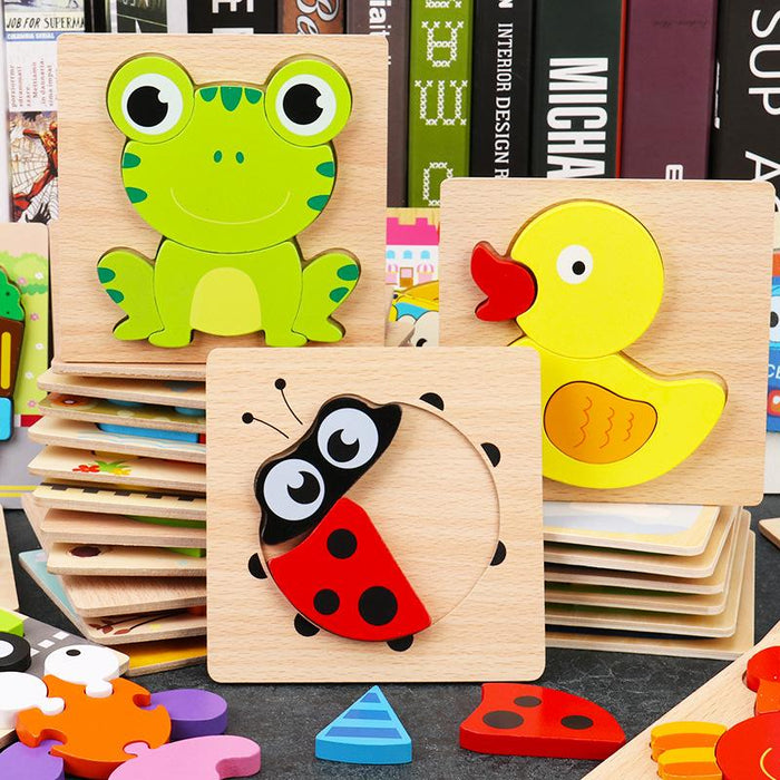 Children's Building Block Stereo Puzzle Toy