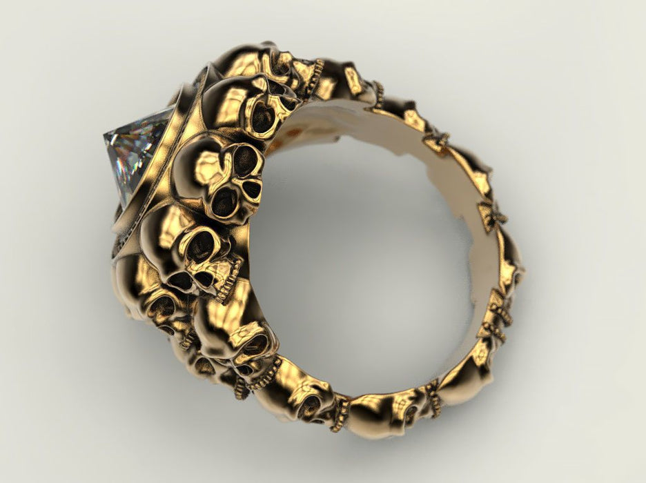 Creative Punk Rock Skull Ring