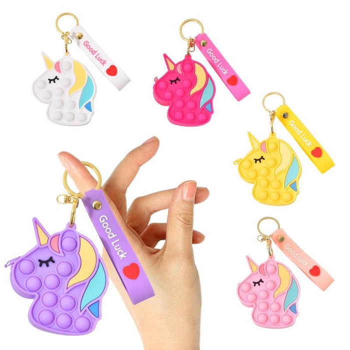 Pressure Squeeze Silicone Unicorn Toy