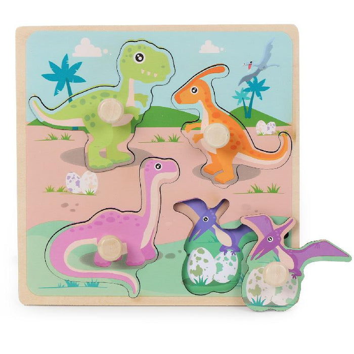 Wooden Children's Wooden Nail Hand Grab Board Jigsaw Puzzle Toy