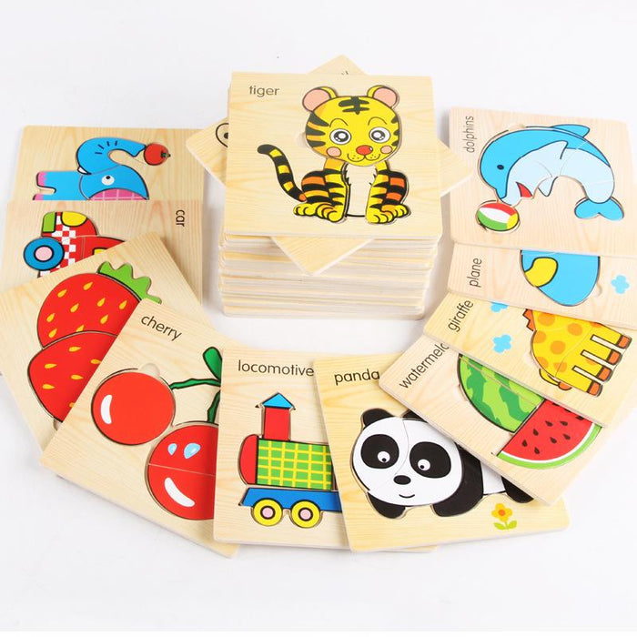 Children's Wooden Puzzle Toy