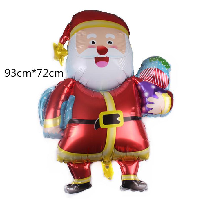 Jumbo Gingerbread Man Foil Christmas Balloon