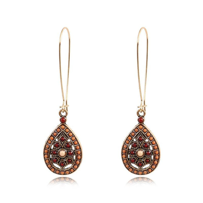 Boho Pop Drop Shape Earrings