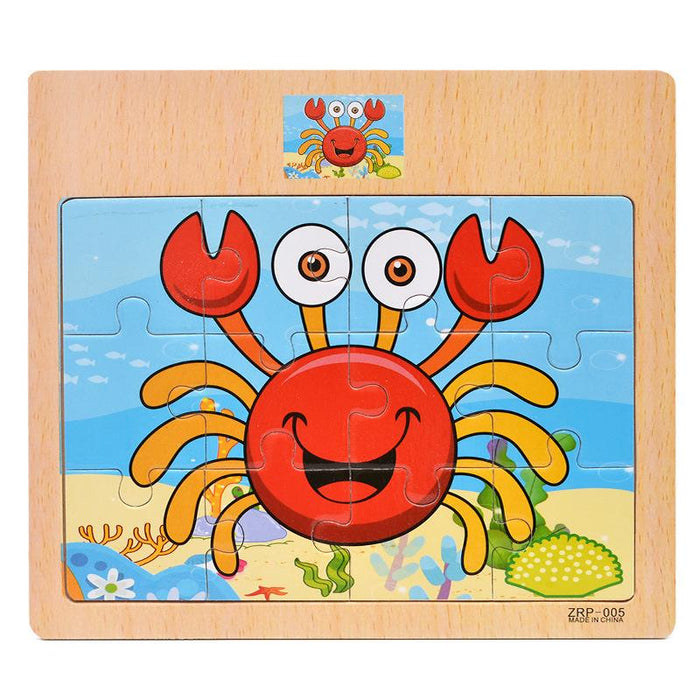 Children's Wooden Jigsaw Puzzle Puzzle Toy