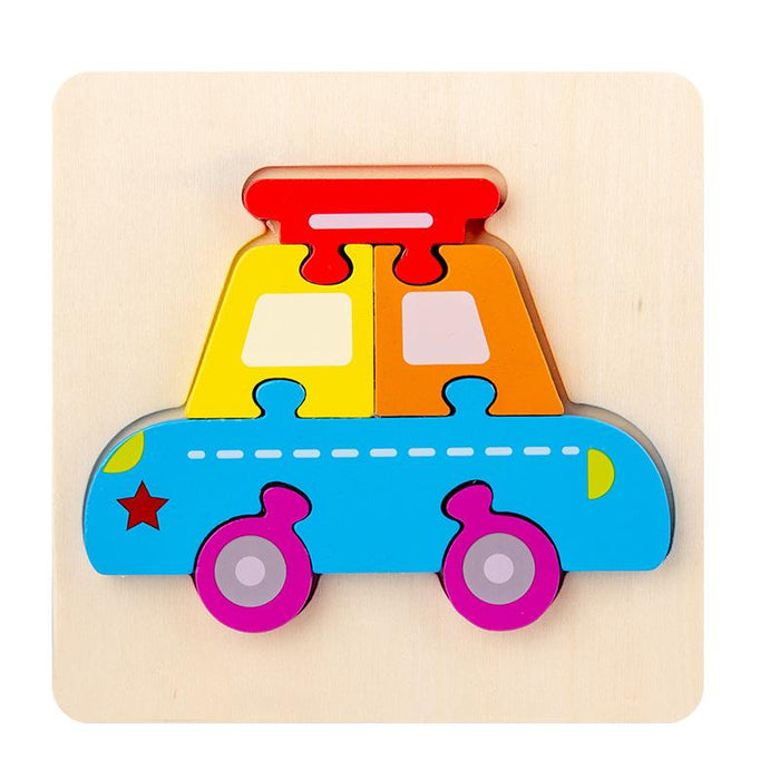 Children's Wooden 3D Puzzle Toy