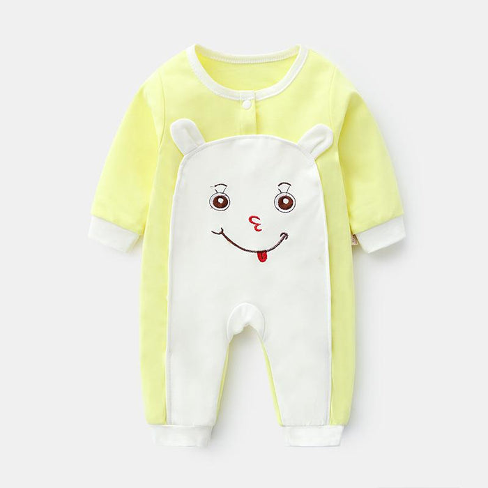 Baby Cotton Long Sleeved Jumpsuit