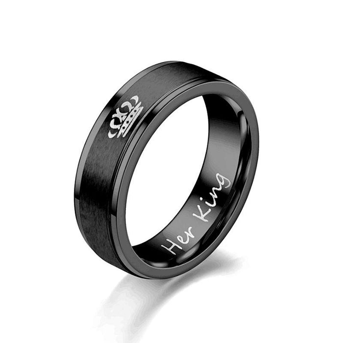 Stainless steel couple ring