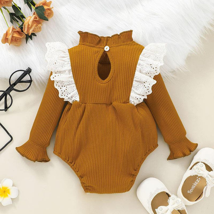 Cute Girls Bow Jumpsuit Kid's Romper