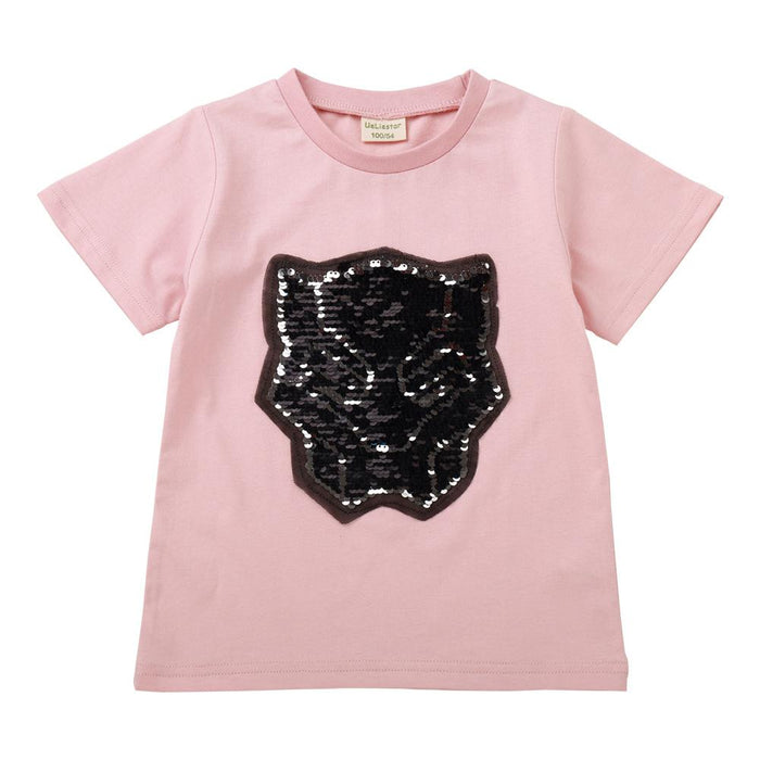 Short sleeve T-shirt round neck baby top