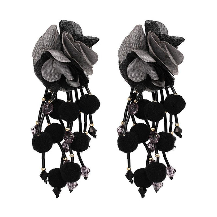 New Rose Fashion Tassel Women's Earrings Earrings