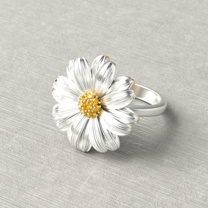 New Fashion Daisy Personalized Women's Ring