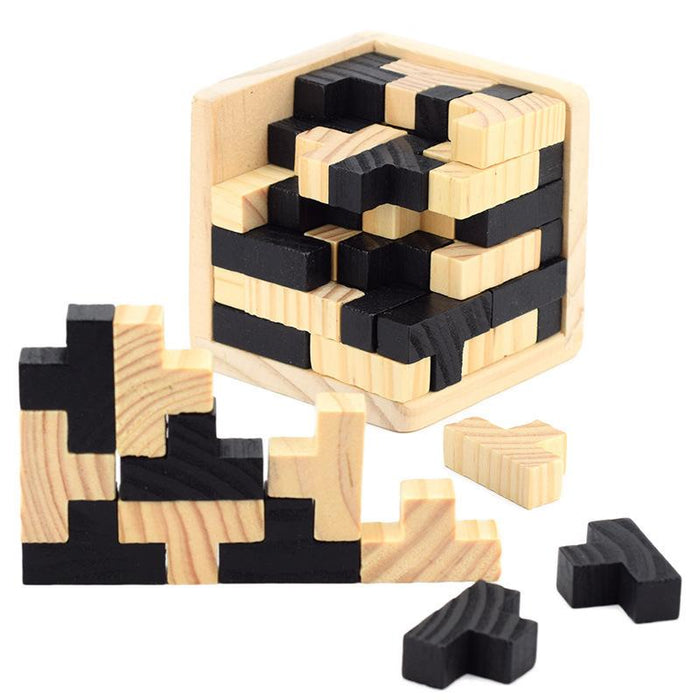 Educational Toys Wooden Luban Lock Building Block Toys