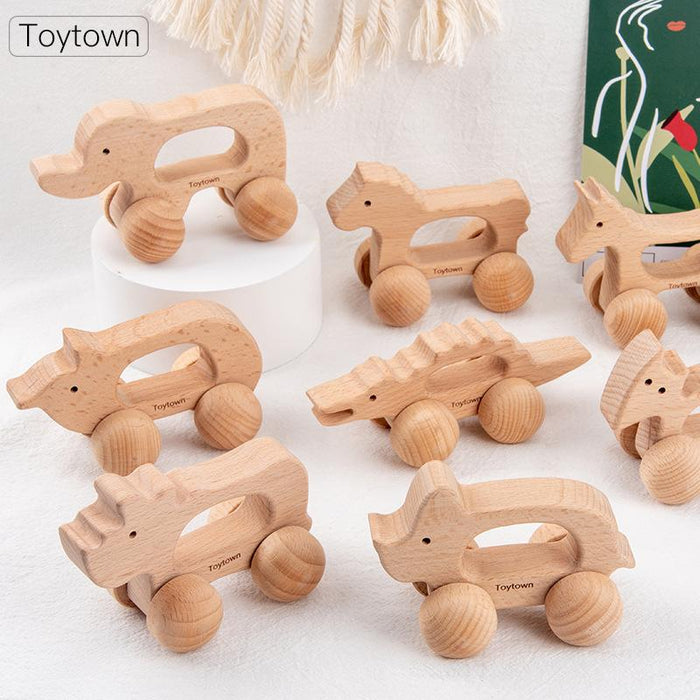 Wooden Baby Car Toy