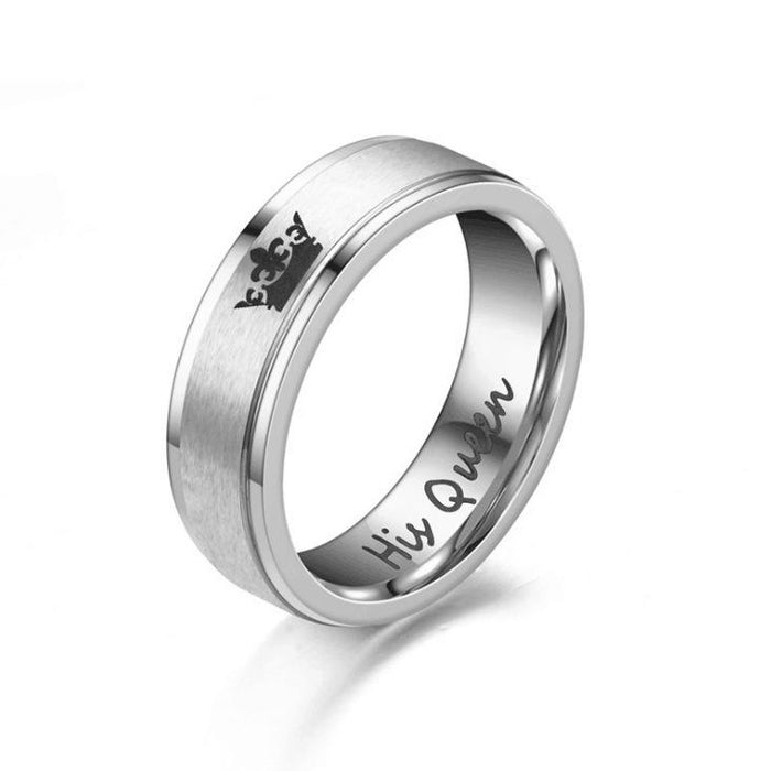 Stainless steel couple ring