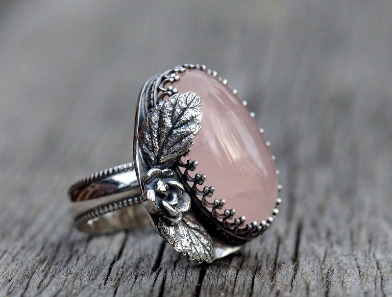 Female Retro Thai Silver Goose Egg Ring