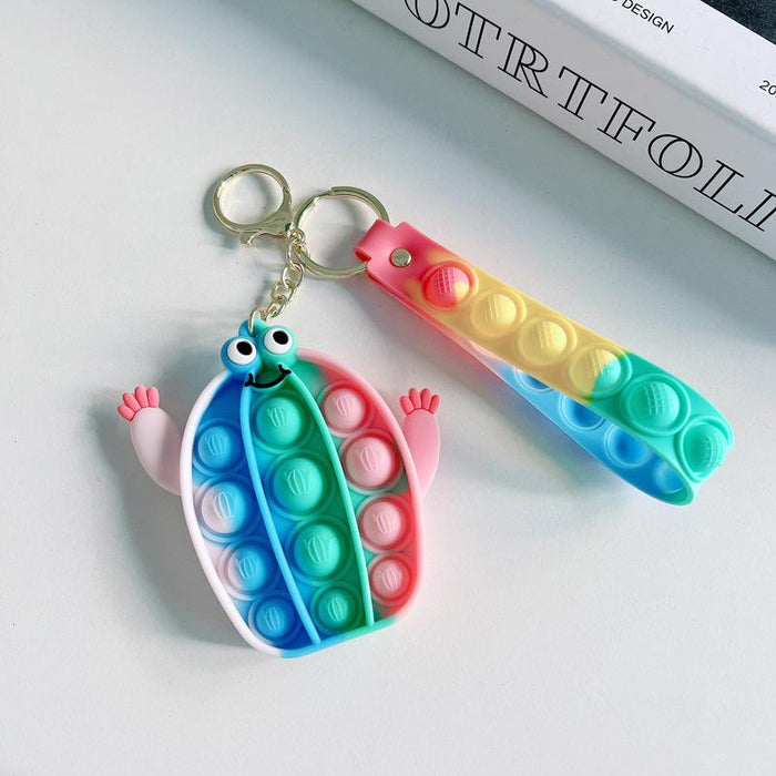 Bag decoration decompression toy key chain