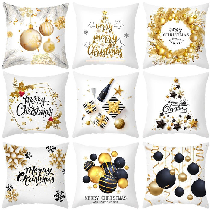 45cm Cushion Cover Christmas Decoration