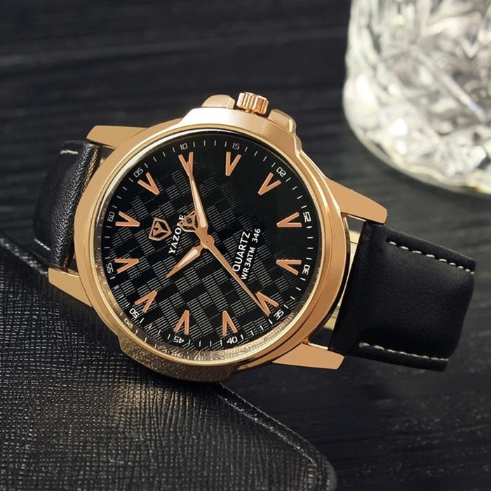 Famous Yazole Wrist Watch Men Wristwatch Male Clock Hodinky Quartz-watch