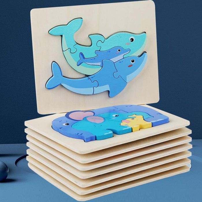 Children's Jigsaw Puzzle Wooden Toy