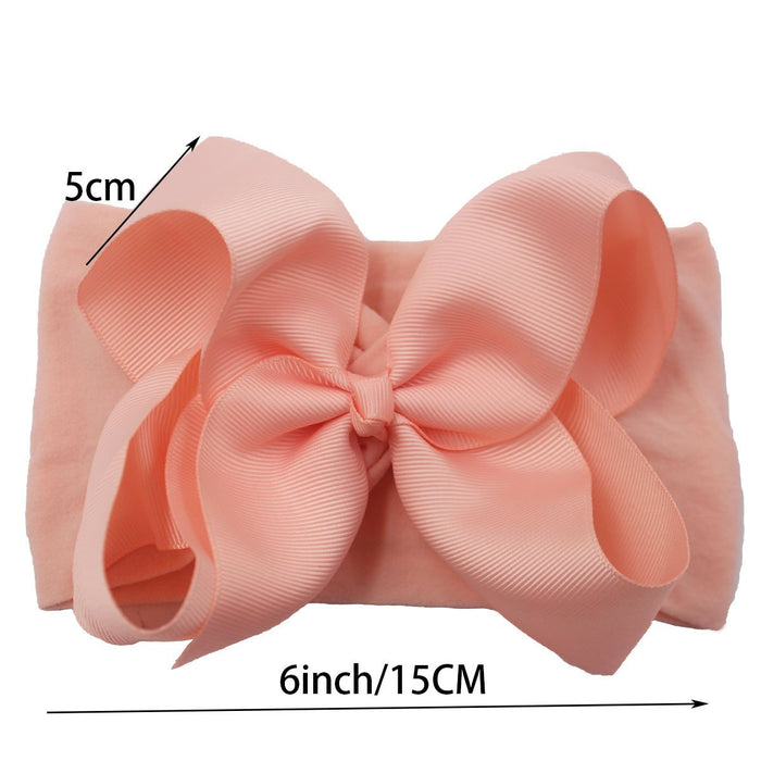 Bow headband nylon headband