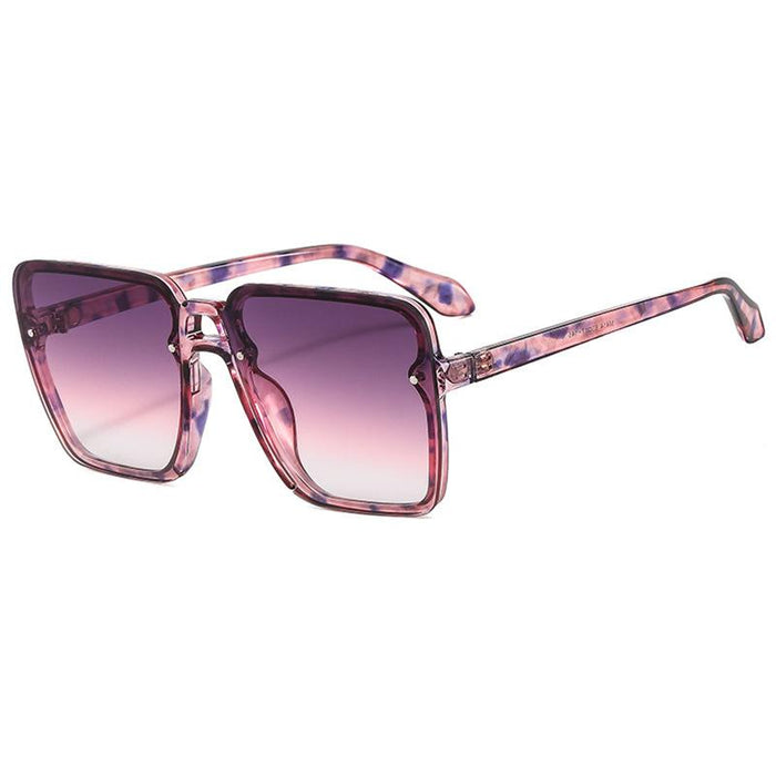 Pattern Box Retro gorgeous Sunglasses