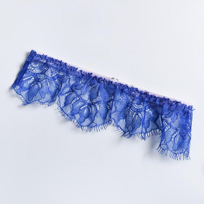 Women Lace Stitching Underwear Sexy Lingerie Set