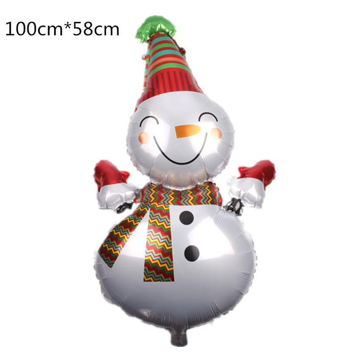 Jumbo Gingerbread Man Foil Christmas Balloon